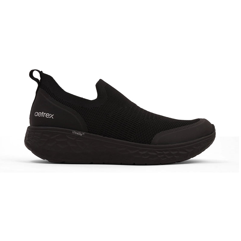 Dash Arch Support Sneakers Men Black Black - Aetrex Middle East